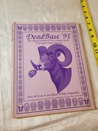 Grateful Dead Dead Base 91 Book