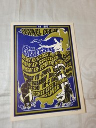 The Collectors At Retinal Circus May 1968 Original Concert Postcard