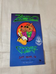 Zero Canned Heat At Maritime Hall 1996 Original Concert Handbill