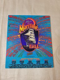 Maritime Hall July 1996 Original Concert Lineup Handbill