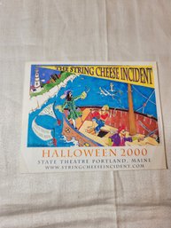 The String Cheese Incident Halloween 2000 Original Concert Handbill
