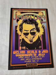 Jerry Day 2007 Original Concert Postcard