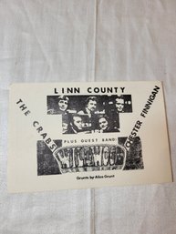 The Crabs And Chester Finnigan At Wildwood Original Concert Handbill