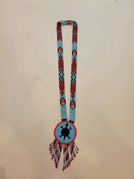 Authentic Handmade Native American Beaded Necklace