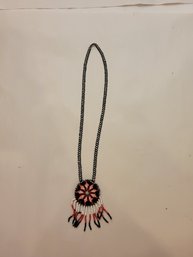 Authentic Handmade Native American Beaded Necklace