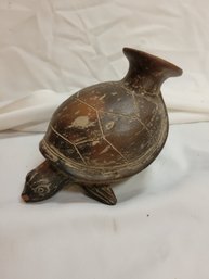 Authentic Handmade Native American Turtle Pottery
