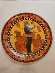 Handmade Mayan Pottery Plate