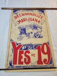 1972 Original Legalization Poster