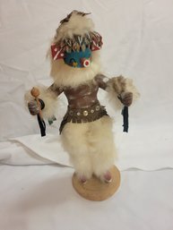 Authentic Native American Handmade Warrior Doll