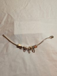 Sterling Pandora Charm Bracelet