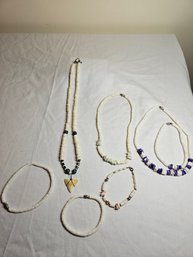 Puka Shell Jewelry Lot