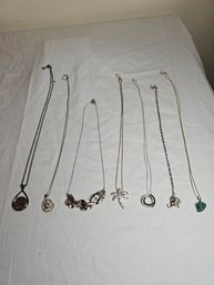 Sterling Necklace Lot