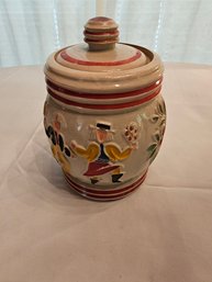 Redwig Pottery Cookie Jar