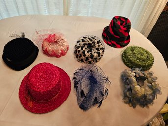 Lot Of Antique And Vintage Women's Hats