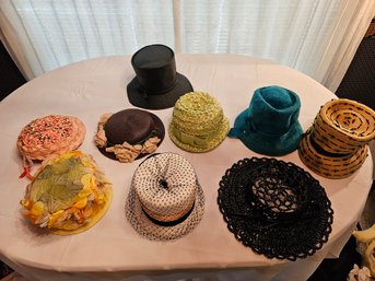 Lot Of 9 Women's Hats