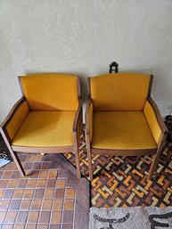 Mid Century Upholstered Office Chairs
