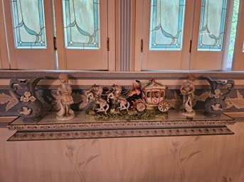 Porcelain Items On Window Sill
