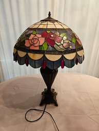 Faux Stained Glass Lamp