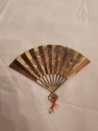 Brass Chinese Fan
