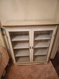 Wood And Glass Display Cabinet