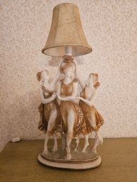 Plaster Fates Lamp