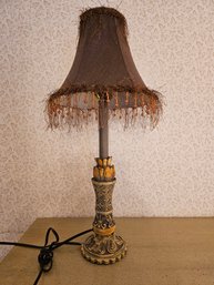 Vintage Hairy Looking Lamp
