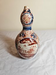 Antique Japanese Imari Gourd Bottle