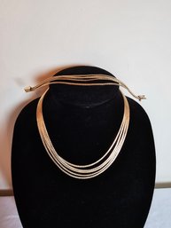 14k Gold Necklace And Bracelet Combo