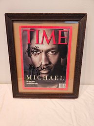 Michael Jordan 1998 Rare Autographed Magazine