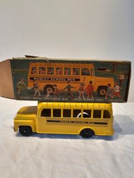 Hubley School Bus In Box
