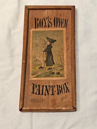 Boys Own Paint Box Antique Watercolor