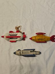 Buck Roger's Metal Starship Toys