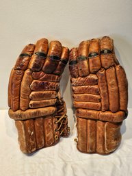 Gerry Crosby And Co Antique Hockey Gloves