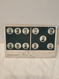 1905 Dartmouth College Football Team Postcard