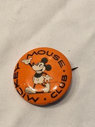 1928-1930 Mickey Mouse Club Pin