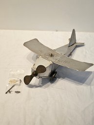 Silver Eagle Toy Plane