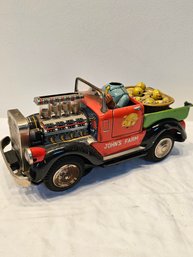 John's Farm Tin Toy Truck