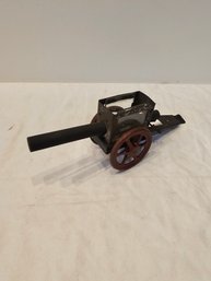 Antique Metal Cannon Toy