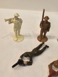 Asst Toy Soldiers Lot Of 9