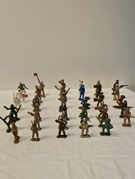 Toy And Nov Co Lot Of 34 Soldiers