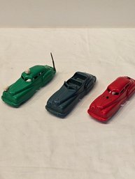 3 Acme Plastic Toy Cars