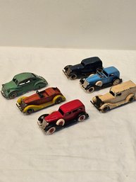 Tootsie Toys Lot Of 6 Cars