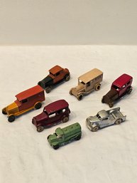 Tootsietoys Asst Lot Of 7 Toy Trucks