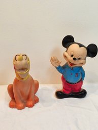 Mickey And Goofy Squeak Toys