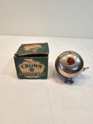Antique Bicycle Bell With Box