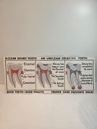 Colgate Ribbon Dental Cream Early 1900s Advertising Poster