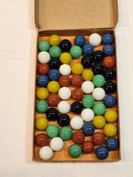 Vitro Agate Co Box Of 60 Marbles