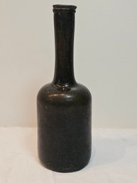 Very Old Black Glass Bottle