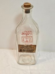 Paregoric Antique Medicine Bottle
