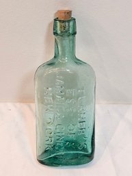 Turners Essence Of Jamaica Ginger Antique Glass Bottle